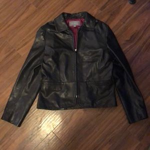 Ann Taylor leather jacket